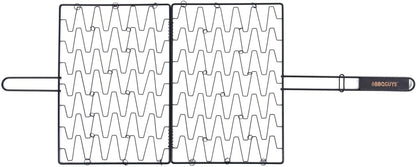 BBQGUYS Signature Non-Stick Flexible Grilling Basket - BBQ-FGB