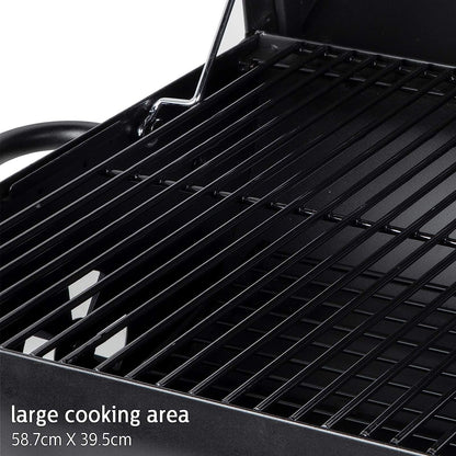 Charcoal Grill, Portable Barbecue Grill Tools for Outdoor Grilling Cooking Camping Hiking Picnics Tailgating Backpacking Party 31.1''X17.9''X 9''