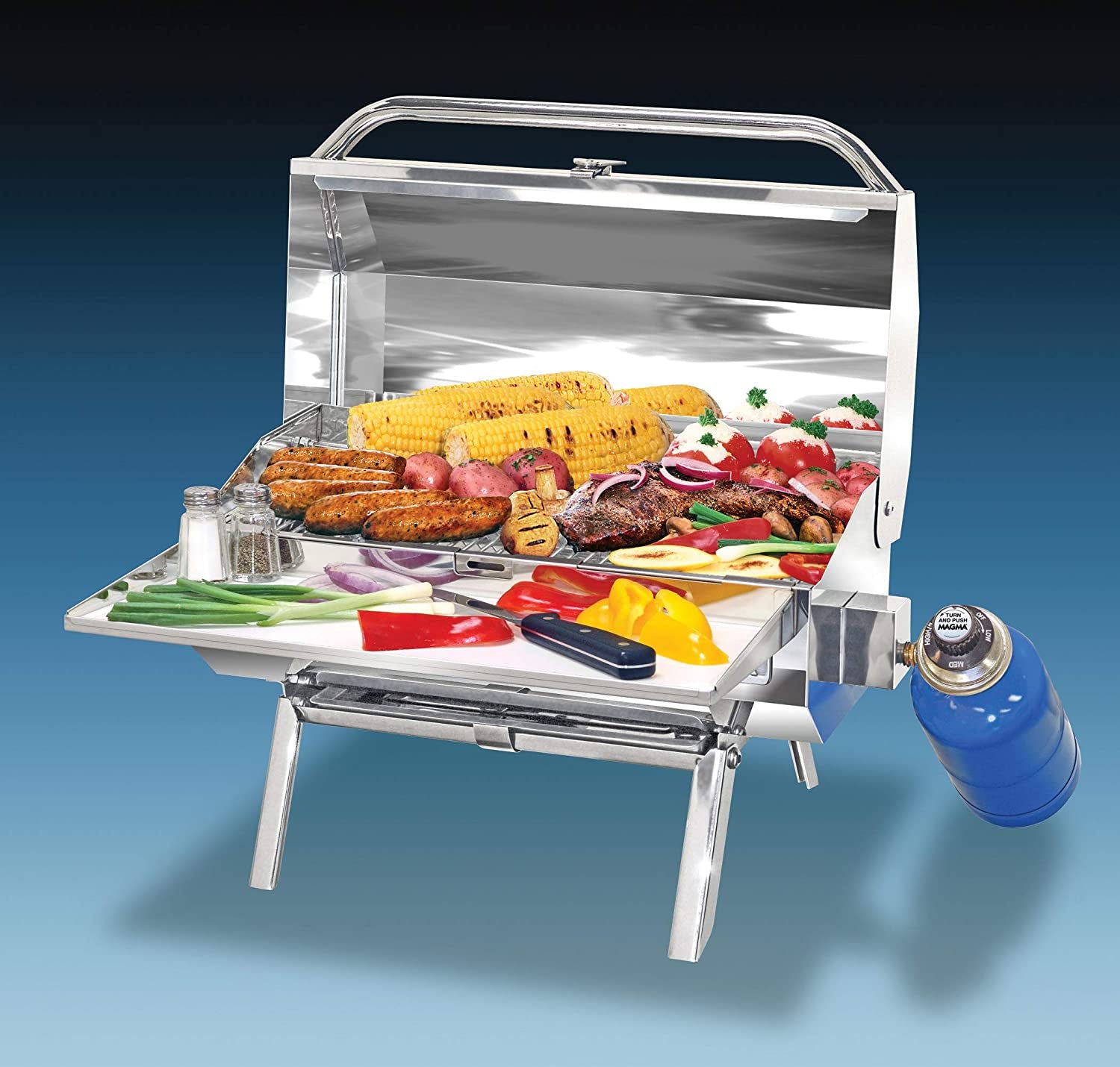 Products, Chefsmate Connoisseur Series Gas Grill, A10-803, Multi, One Size