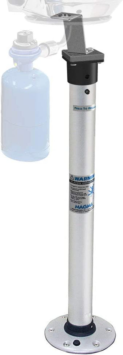 Products, A10-184, A10-184 Double Locking Pedestal Mount for Marine Kettle Grills, Multi, One Size