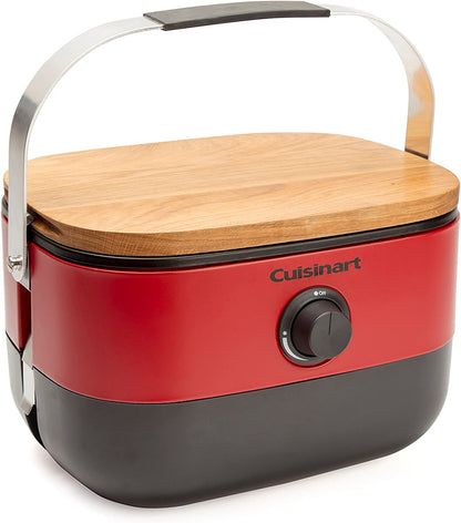 Cuisinart CGG-750 Portable, Venture Gas Grill, Red