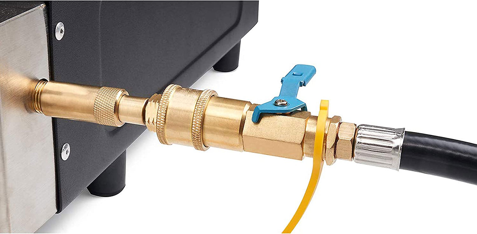 1543 Griddle Breakfast Kit 4 Piece Set Include Batter Dispenser, Bacon Press, Two Egg/Pancake Rings with Handle-Best Indoor-Outdoor Cooking Accessory, Multiple