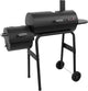 12201570-A1 American Gourmet Offset Smoker, Black,Standard