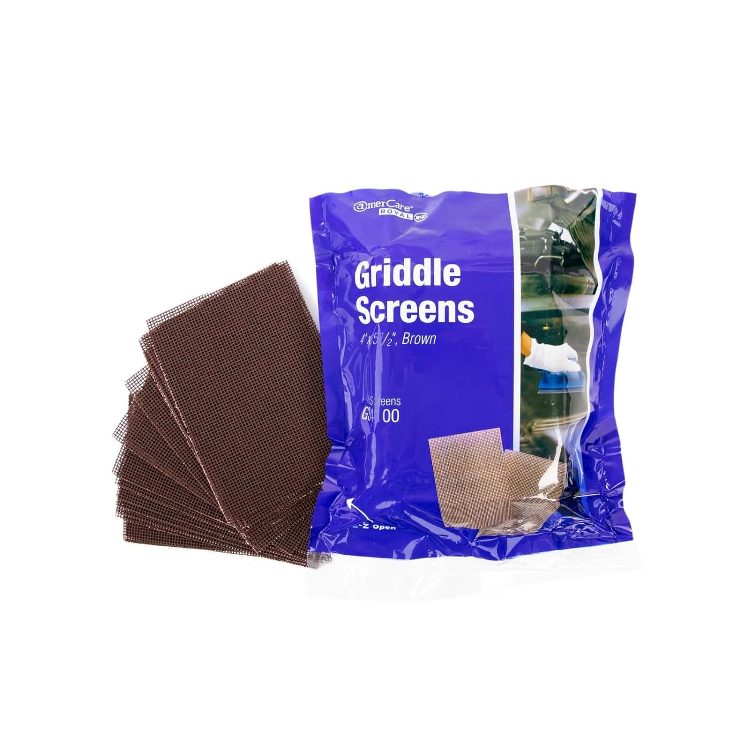 Griddle and Grill Cleaning Screens, Package of 100