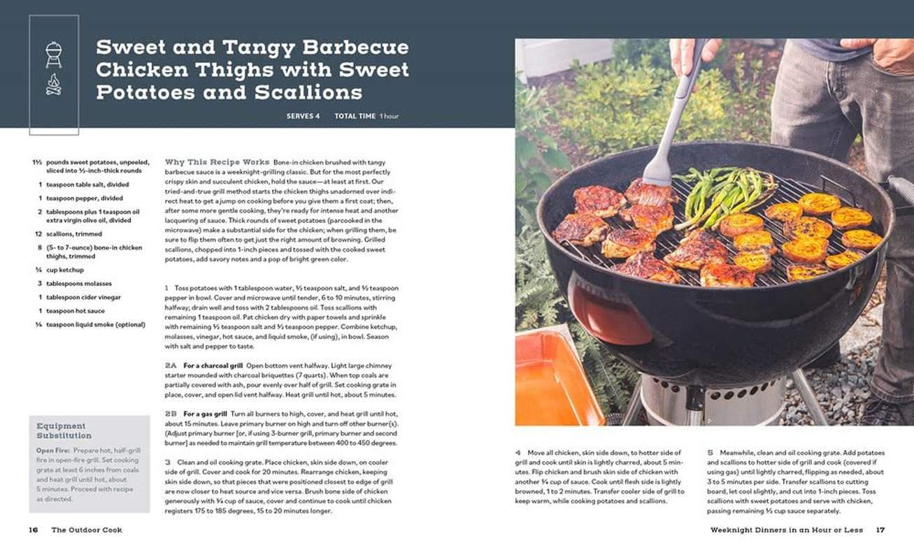 The Outdoor Cook: How to Cook Anything outside Using Your Grill