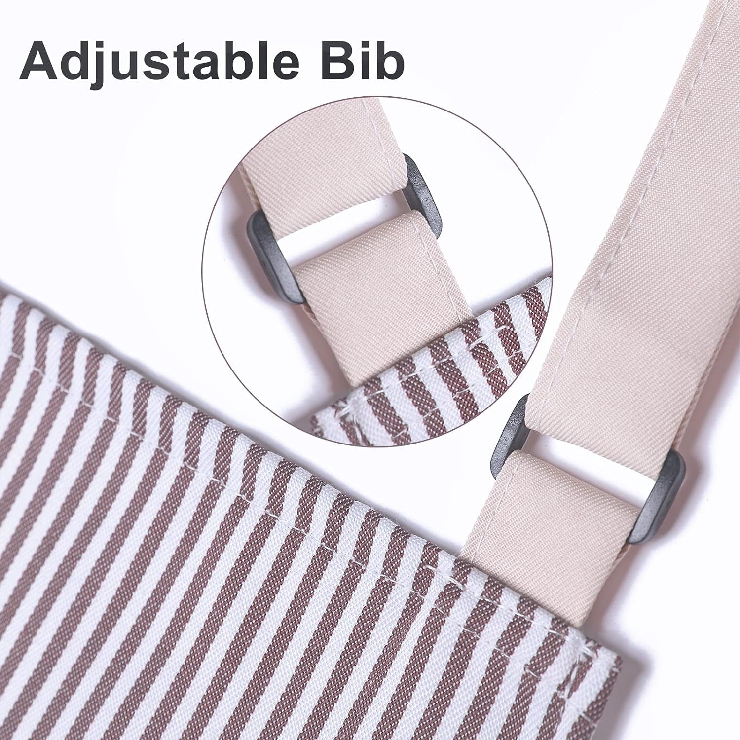 Apron, Adjustable 2 Pack Bib Aprons with 2 Pockets Cooking Kitchen Aprons for Men Women BBQ Outdoors Baking Chef Apron