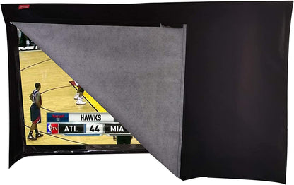 Outdoor 46"-48" TV Set Cover,Close-Fitting Design Front Flap Scratch Resistant Liner Protect LED Screen Fits up to 42" W X 26" D