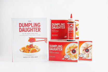 Dumpling Daughter - Spicy Sweet Soy Sauce (8 Oz) - Brown Sugar Sweetened Dumplings Sauce Balanced with Spicy Chili Oil - the Perfect Asian Dipping Sauce