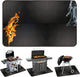 48 X 30 Inch under Grill Mats for Outdoor Grill Fireproof Grill Pad for Fire Pit Grill Deck Patio Protector BBQ Mat Indoor Fireplace Mat Fire Pit Mat Water Resistant & Oil Proof Pad