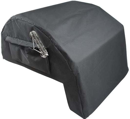 Built-In Grill Cover Compatible with Blaze 32 Inch 4-Burner Gas Grill, Water-Resistant Island BBQ Grill Top Cover, 26.75'' (L) X 33.5'' (W) X 22.25'' (H) Black