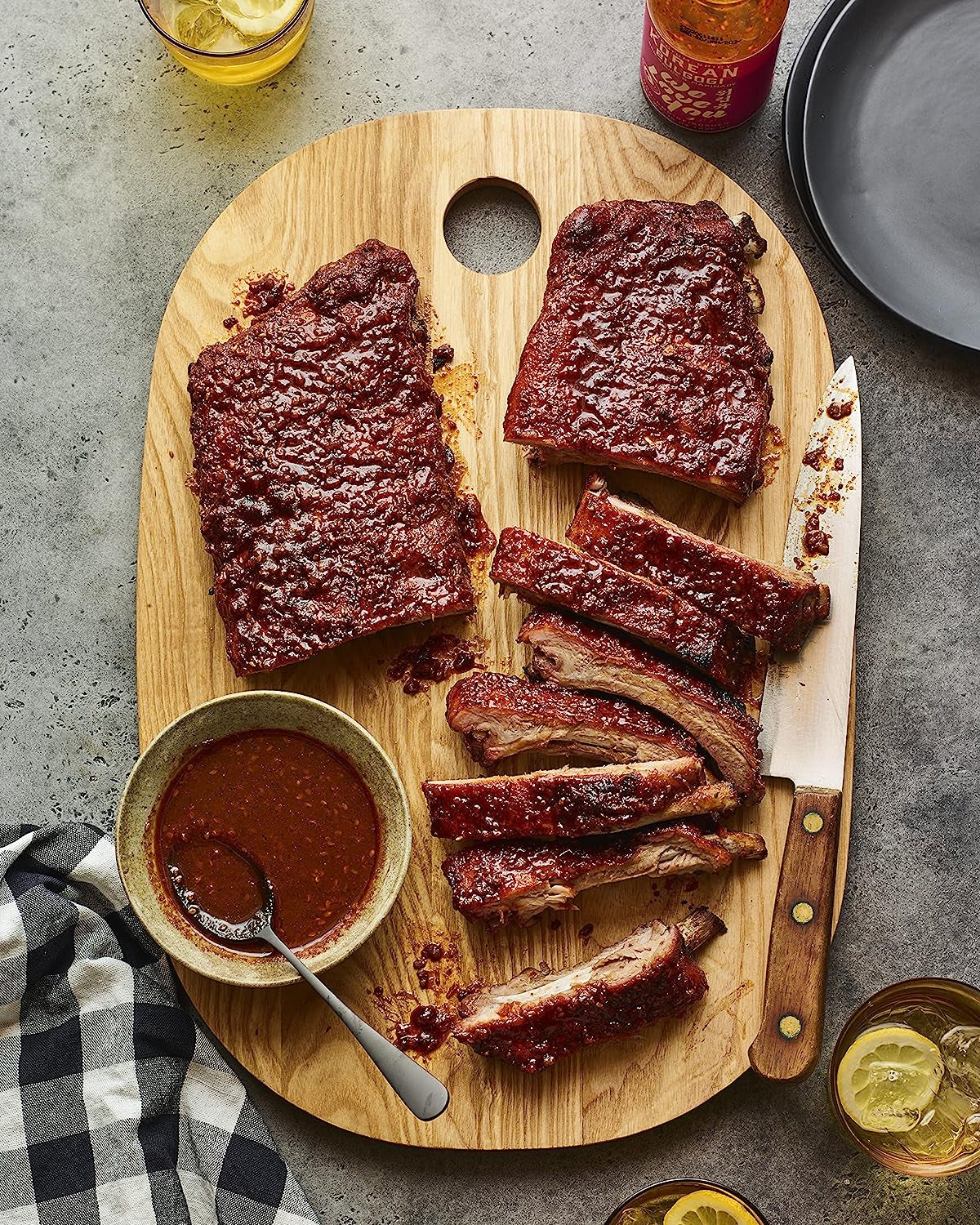 Medium Spicy Korean Bulgogi Kalbi Galbi BBQ Marinade & Sauce Gluten-Free, Non-Gmo, Vegan, OU Kosher 15Oz (Pack of 1)