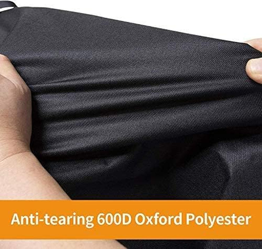 Icover Grill Cover, 600D Heavy Duty with Mesh Air Vent, 60 Inch Waterproof Barbecue Gas Smoker Cover, UV and Fade Resistant, for Weber Char-Broil Nexgrill Brinkmann and More