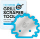 Grill Scraper for Outdoor Grill - BBQ Grill Accessories, Bristle-Free Camping Accessories, Perfect BBQ Gifts for Men Who like Grilling, Stocking Stuffers for Adults, Dads Who Have Everything