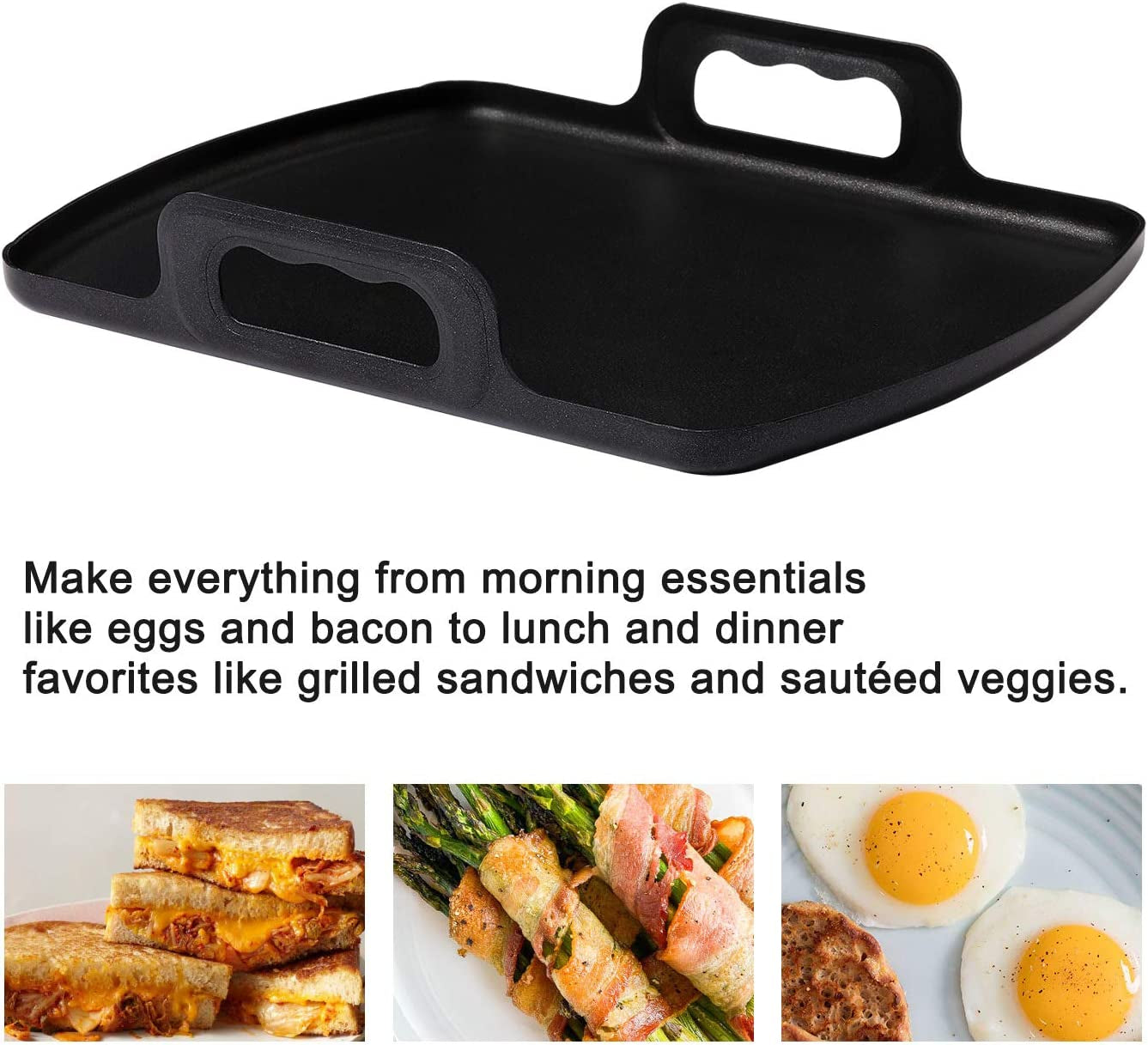 Grill Griddle Plate for the Ninja Foodi Indoor Grill Griddle Models AG300, AG300C, AG301, AG301C, AG302, AG400, IG301A