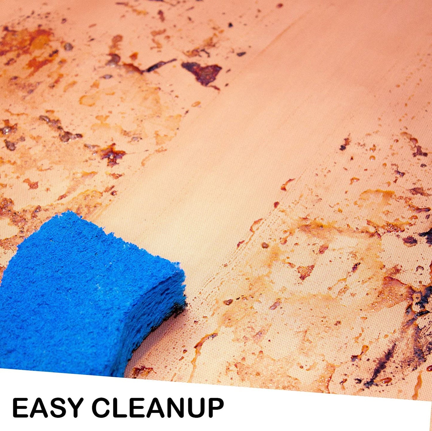 Grillshield - 2 Extra Large Copper Grill and Bake Mats - Best Gift - 17 X 23 Inches Non Stick Mats for BBQ Grilling & Baking, Reusable and Easy to Clean