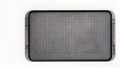 Power XL Smokeless Electric Indoor Removable Grill and Griddle Plates, Nonstick Cooking Surfaces, Glass Lid, 1500 Watt, 21X 15.4X 8.1, Black