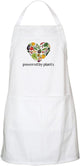 Vegetable Heart Grilling Apron