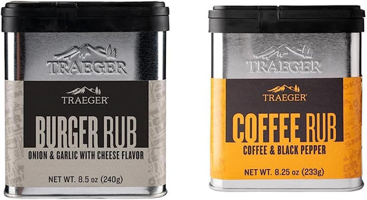 Burger Rub & SPC172 Coffee Rub with Coffee and Black Pepper