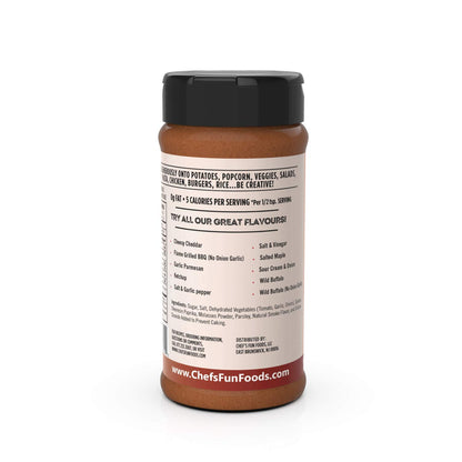 Gourmet Fries Seasonings Bottle, Flame Grilled BBQ, 9 Ounce