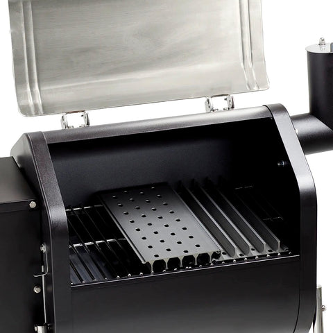 Image of Grillgrate - 15" Grillgrate Sear Station for Pellet Grills (SS15) - 3 Grillgrate Panels + Grilling Spatula