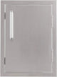 Outdoor Kitchen BBQ Access Door,14X20 H,304 Stainless Steel Single Vertical Door for Outdoor Kitchen Cabinet or BBQ Island, Silver (CBASDV-1420)