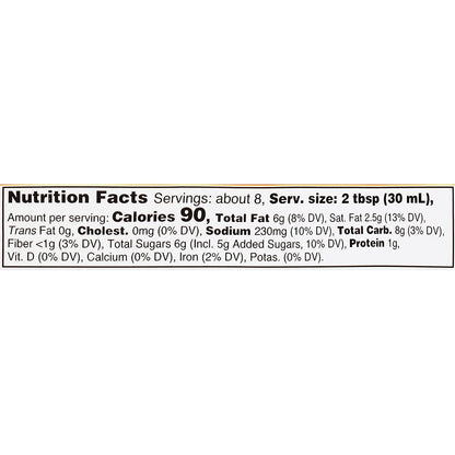 Thai Kitchen Gluten Free Peanut Satay Sauce, 8 Fl Oz