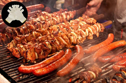 4 Pairs Oven Gloves with Fingers,Heat Resistant Gloves for Cooking,Grill Gloves,Bbq Gloves,Heat Resistant Gloves for Sublimation for Men/Women