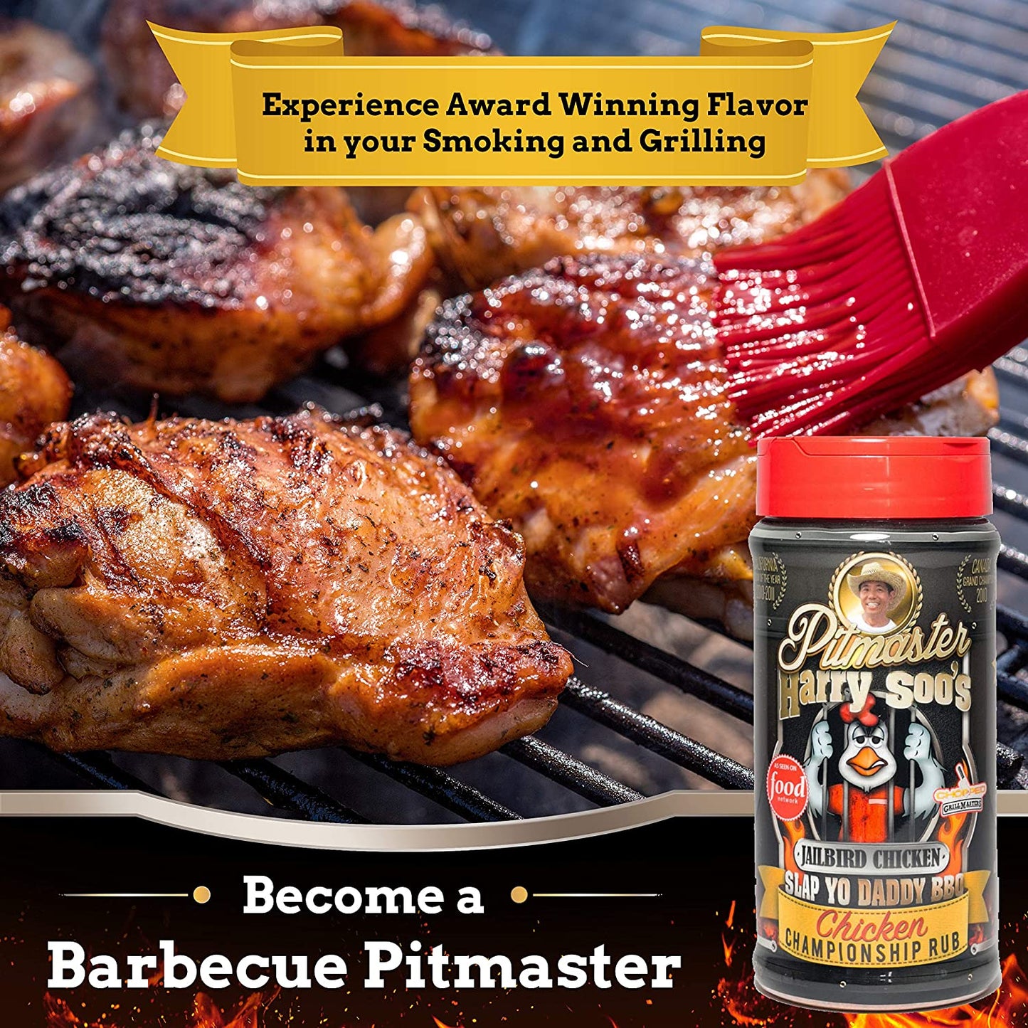 Slap Yo Daddy BBQ Jailbird Chicken and Flavor Bomb Umami (3 Rubs) 12Oz Bundle
