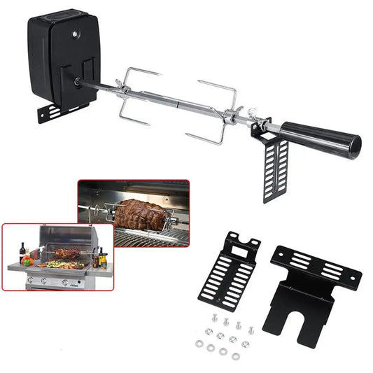 For C1 Ordinary Type Grilling Rod Stainless Steel Rotisserie Motor Bracket Sleeve Electric Grill Motor Bracket Accessory Support