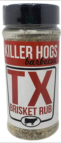 Image of Killer Hogs Barbecue Rub Variety Pack - Steak Rub and Texas Brisket BBQ Rub - Pack of 2 Bottles - 32 Oz by Volume Total - 22 Oz by Weight Total - Championship BBQ and Grill Seasoning