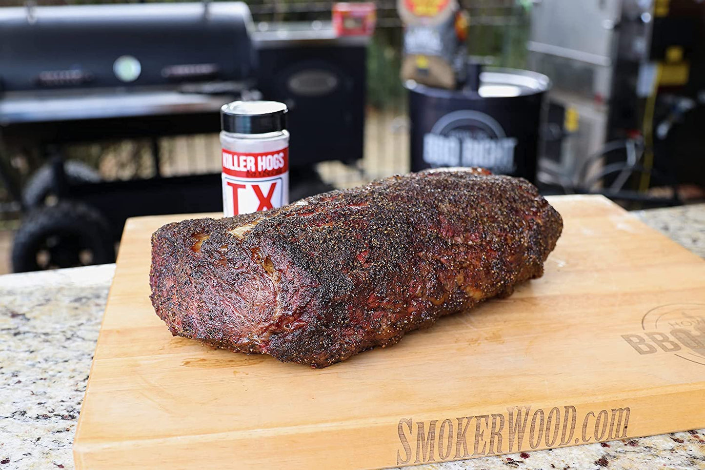 Killer Hogs BBQ TX Brisket Rub | Championship BBQ and Grill Seasoning for Texas Brisket | Great on Brisket, Ribs, Steaks, or Turkey | 11 Ounces