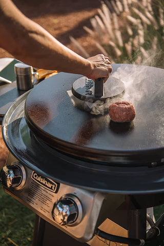 Image of CGG-888 Outdoor Stainless Steel Lid, 360° Griddle Cooking Center