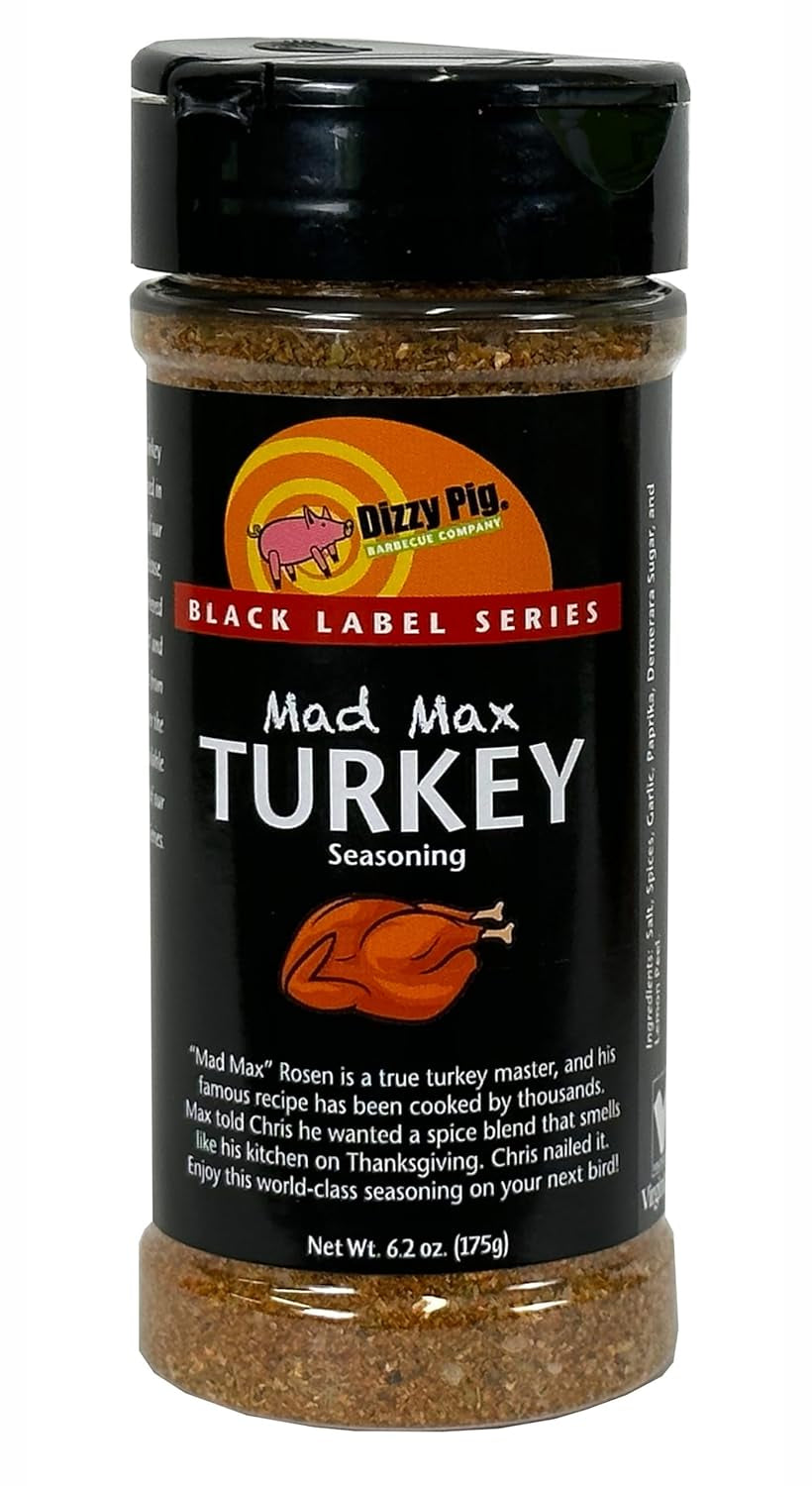 Dizzy Pig Llc BBQ RUB MAX Turkey 6.2OZ