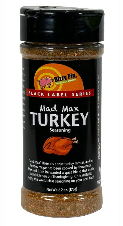 Dizzy Pig Llc BBQ RUB MAX Turkey 6.2OZ