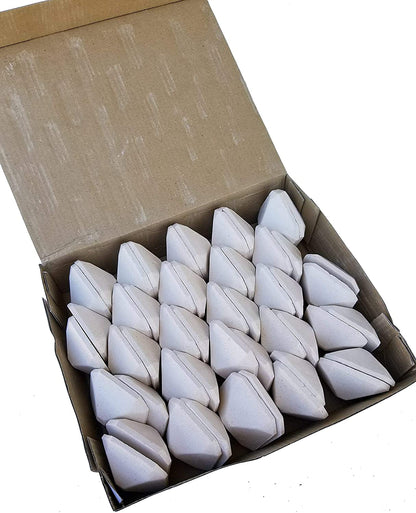 Chef Master 05004CM Ceramic Gas Grill Self Cleaning Briquettes, Replacement for Lava Rocks, Cleaner Cooking, Gas Grill Briquettes for BBQ Grill