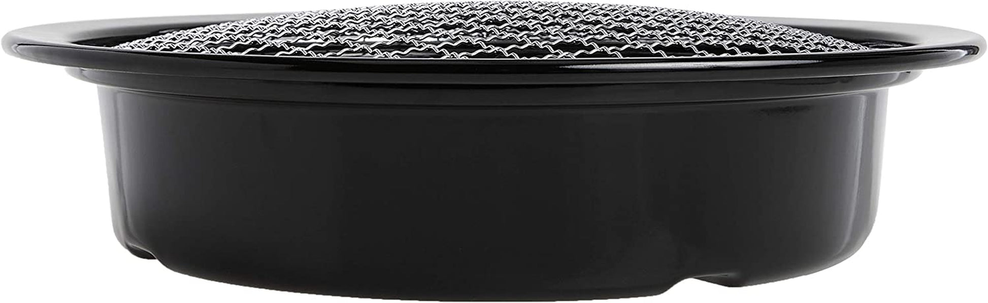 Korean Cookware Aburi Stove Top Grill Pan, Black, (CB-P-AM3)