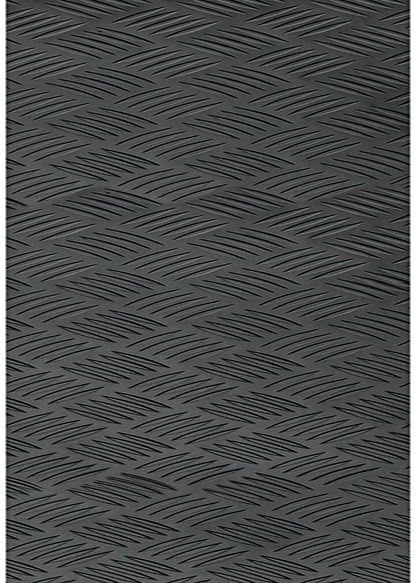 BBQ Grill Mat - BBQ Grill Accessory, Safety Product, Non-Slip, Diamond Plate Pattern, Grey, Stylish, Protect Your Decking, Fits BBQ Grills Prestige PRO 500 Size and Smaller