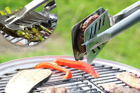 All-In-One BBQ Multitool - Best Barbeque Accessories - Stainless Steel Outdoor Grill Tool - Grill Masters Must Have Gadget