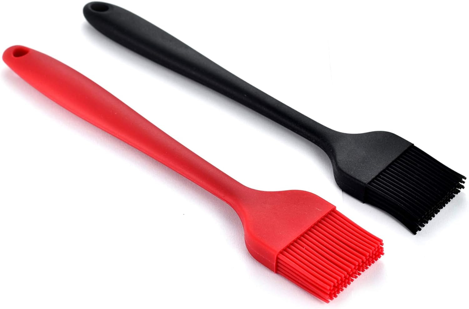 2 in 1 Silicone Basting Brush Spatula, Food Grade Spread Oil Brush, Heat Resistant BBQ Brush Pastry Spatula for Baking