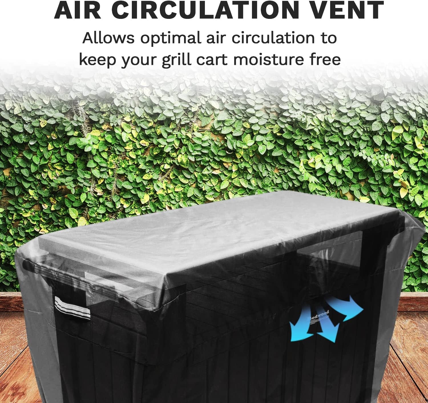 Cover for Keter Unity XL, Portable Prep Tables and Flat Top Grills. Must Have BBQ, Grilling and Outdoor Cooking Accessory. Breathable, Waterproof, UV and Weather Resistant - 55" X 24" X 33.5"