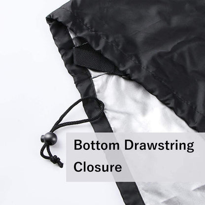 Grill Cover 58 Inch, Icover Waterproof BBQ Gas Grill Cover, Polyester Easy On/Off, Dustproof Fade Resistant for Weber Char-Broil Nexgrill and More Grills