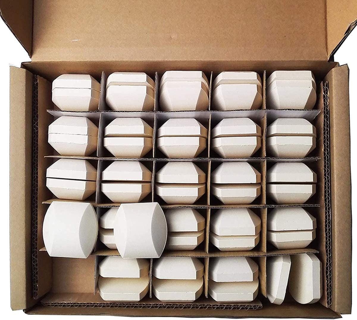 Mr. Bar-B-Q 06000Y Ceramic Gas Grill Self Cleaning Briquettes, Replacement for Lava Rocks, Cleaner Cooking, Gas Grill Briquettes for BBQ Grill, EMW8015680, 60 Count