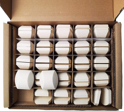 Mr. Bar-B-Q 06000Y Ceramic Gas Grill Self Cleaning Briquettes, Replacement for Lava Rocks, Cleaner Cooking, Gas Grill Briquettes for BBQ Grill, EMW8015680, 60 Count