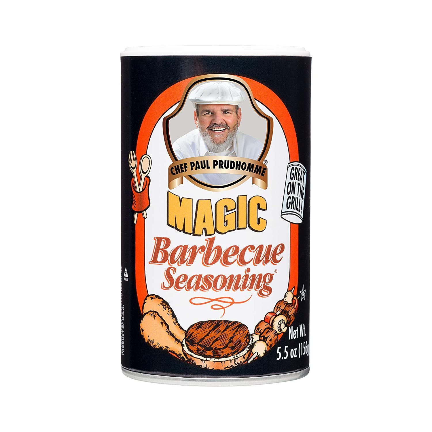Chef Paul Prudhomme'S  ~ Magic Barbecue Seasoning, 5.5-Ounce Canister