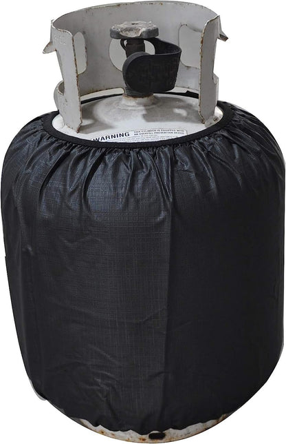 Gas Fire Pit/Table Cover - Premium Patio Outdoor Cover Durable and Waterproof,Fits 36 Inch,35 Inch, 34 Inch Fire Pit/Table Cover,Black, 36" L X 36" W X 24" H