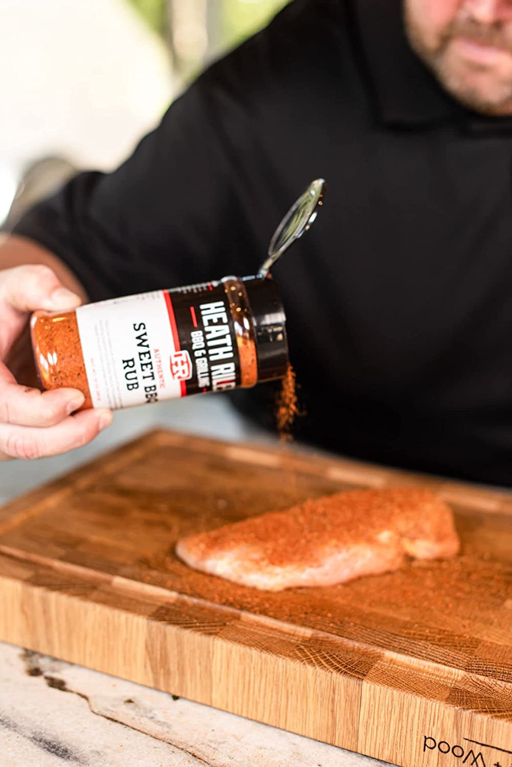 Heath Riles Sweet BBQ, Honey Rub and Pecan Rub Seasoning Bundle