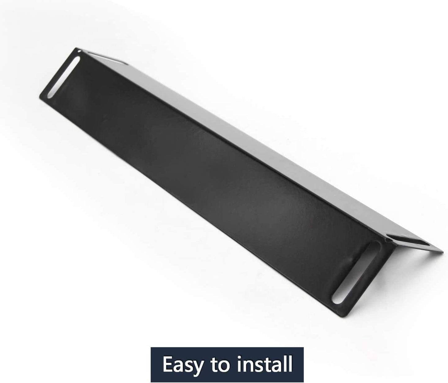 16 1/2 Inch Porcelain Steel Heat Plate Shield Heat Tent, Burner Cover, Vaporizor Bar, and Flavorizer Bar Replacement for BBQ Grillware, Uniflame, Charbroil, Grill Chef Grills, PPB151 (4-Pack)