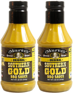 Southern Gold BBQ Sauce, Original 18Oz Pack of 2