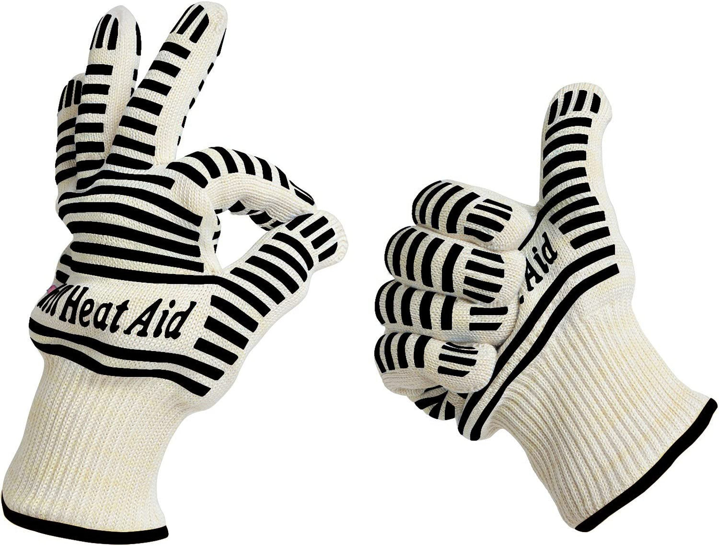 Extreme Heat Resistant Grill/Bbq Gloves | Premium Insulated Durable Fireproof Kitchen Mitts Designed for Cooking, Grilling, Frying, Baking | Indoor/Outdoor Accessories for Men & Women