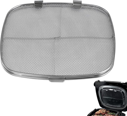 Replacement Splatter Shield for Ninja Foodi Ag301,Accessories for Ninja Foodi 5-In-1 Indoor Grill, Stainless Steel Fine Mesh Splatter Screen for Ninja Foodi AG300, AG300C,AG301C, AG302, AG400